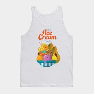 Ice Cream Craze Tees Tank Top